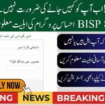 Ehsaas Program Online Registration