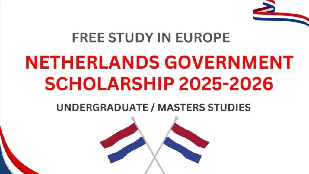 Netherlands Government NL Scholarship 2026 | Study in the Netherlands